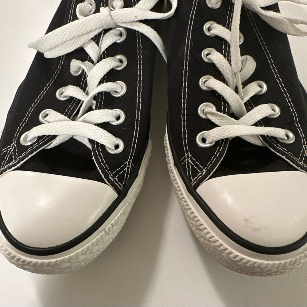 Converse All Star Low Black Women Size 9 Men Size 7 - Picture 2 of 8